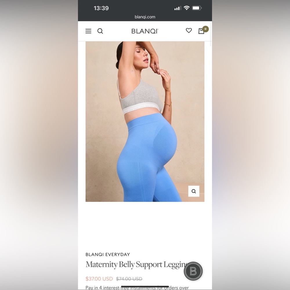 Maternity leggings